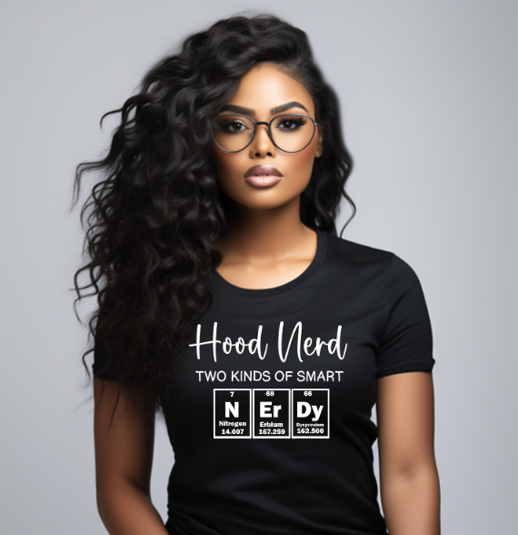 Black Nerdy T-Shirt (Unisex)