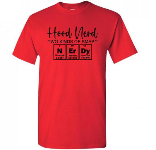 Red/Black Nerdy T-Shirt (Kids)