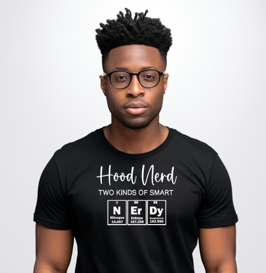 Black Nerdy T-Shirt (Unisex)